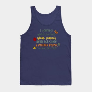 Impeach Trump Tank Top